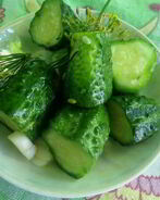 Малосольные огурчики