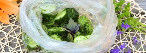 малосольные огурцы за 5 минут. Шаг 8