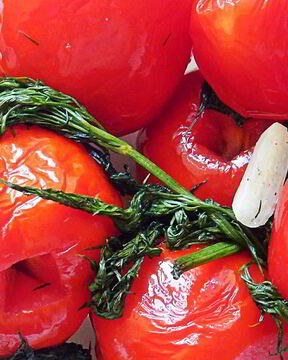 Малосольные помидоры в пакете