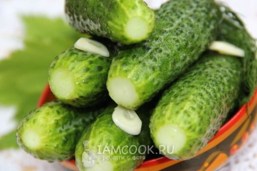 Рецепт огурцов малосольных на минеральной воде