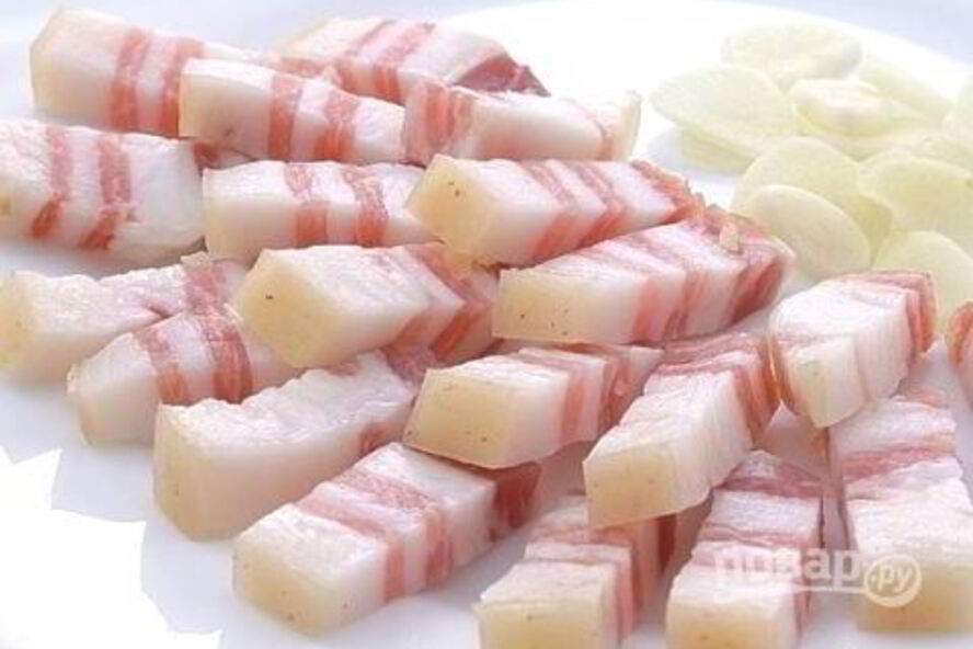 Рецепт сала, соленного с чесноком