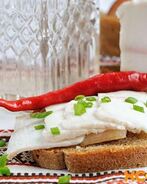 Сало соленое по-украински