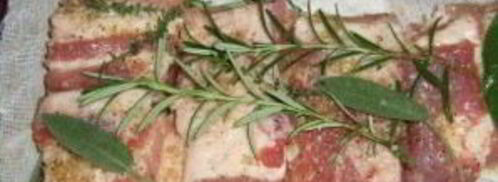 сало в марле. Шаг 3