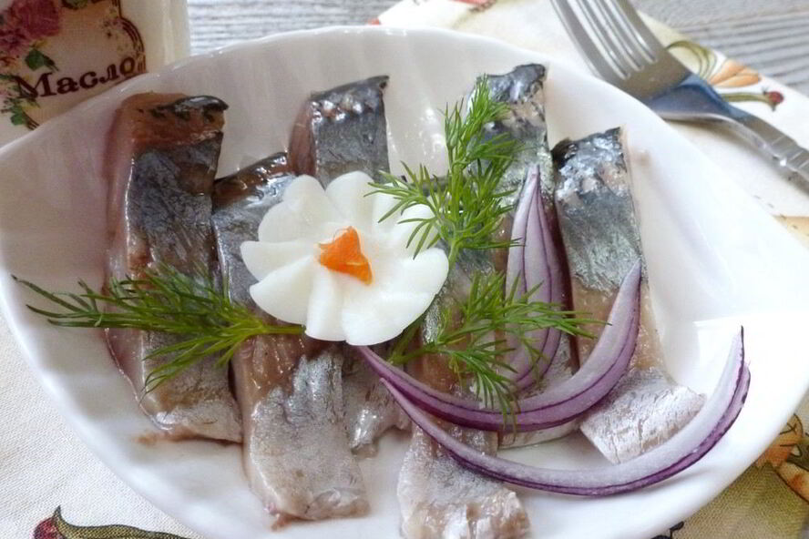 Рецепт сельди домашнего посола