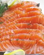 Слабосоленая семга