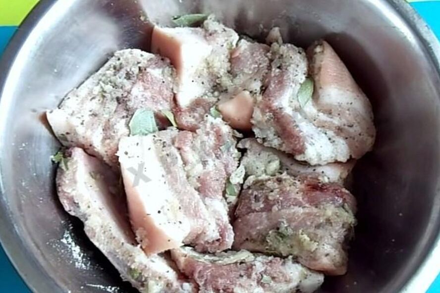 Рецепт соленого сала с чесноком