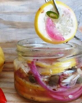 Соленые лимоны