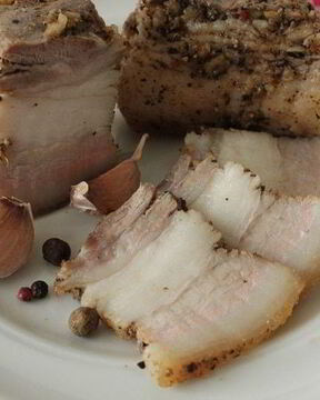 Вкусное ароматное сало