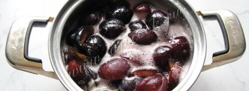 густое варенье из слив без косточек. Шаг 7