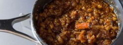 конфитюр из инжира и яблок. Шаг 5