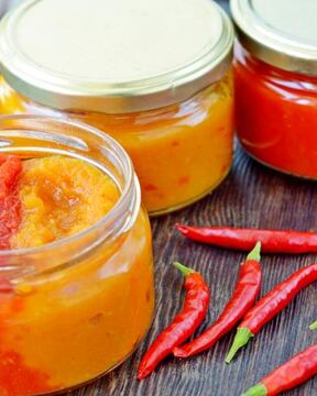 Конфитюр из сладкого и острого перцев