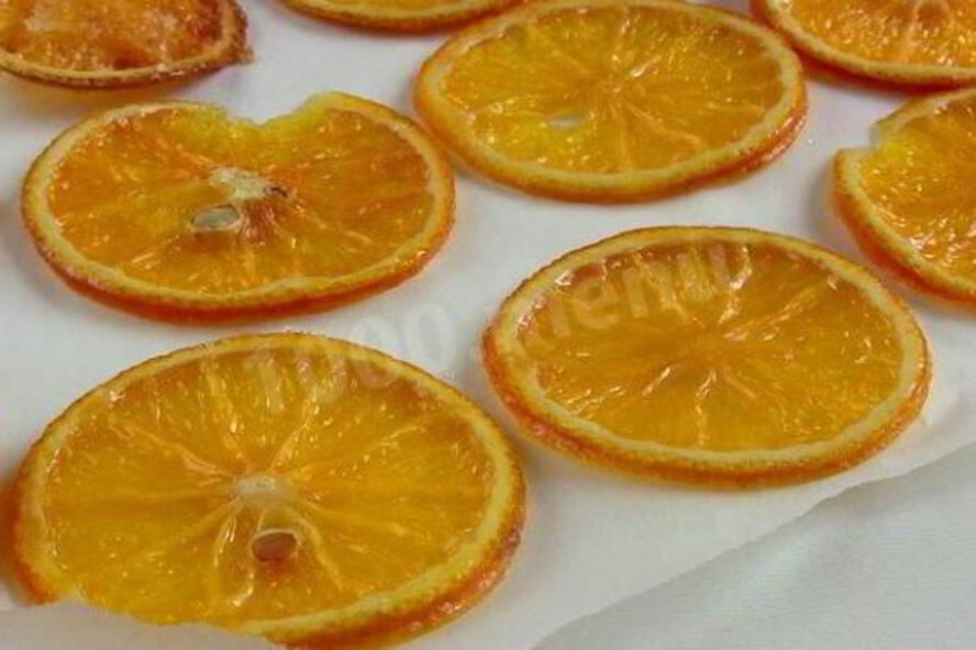 Рецепт цукатов из апельсинов