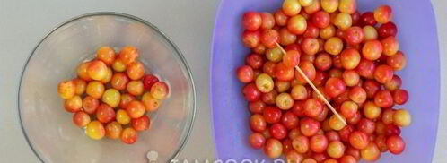 варенье из черешни с апельсином. Шаг 5