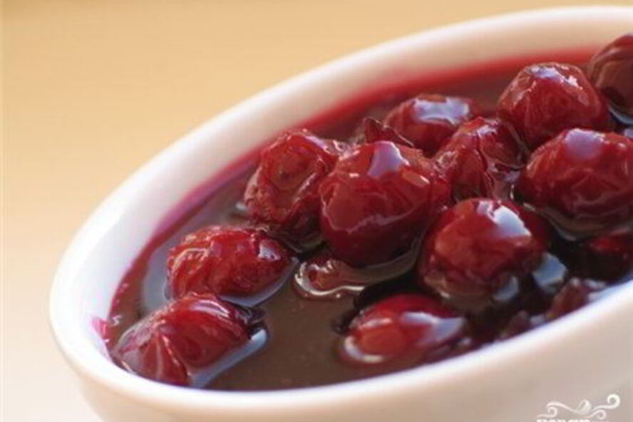 Рецепт варенья из черешни с лимоном