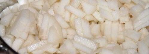 варенье из груш с кофейными зернами. Шаг 2