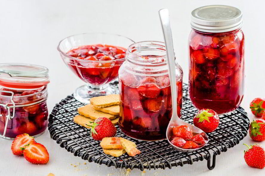 Рецепт варенья из клубники