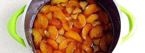 варенье из персиков и консервированных ананасов. Шаг 11