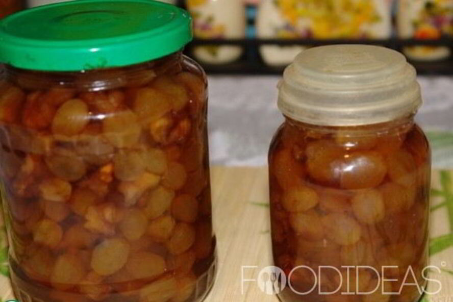 Рецепт варенья из винограда кишмиш