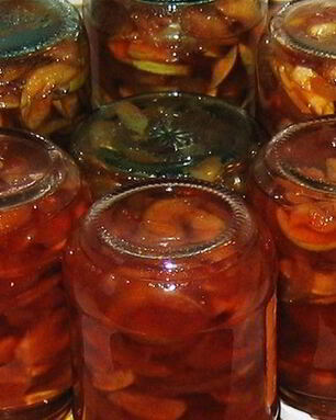 Варенье из яблок дольками прозрачное