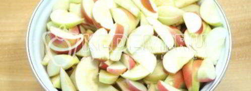 варенье из яблок дольками. Шаг 2