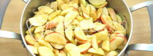 варенье из яблок дольками. Шаг 5