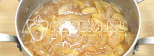 варенье из яблок дольками. Шаг 7