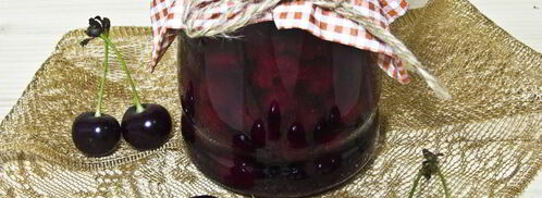 вишня в собственном соку на зиму. Шаг 10