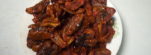 вяленые помидоры в духовке. Шаг 5