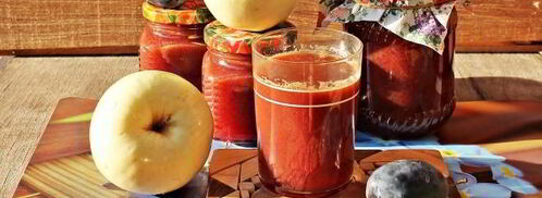 яблочно-сливовый сок на зиму. Шаг 9