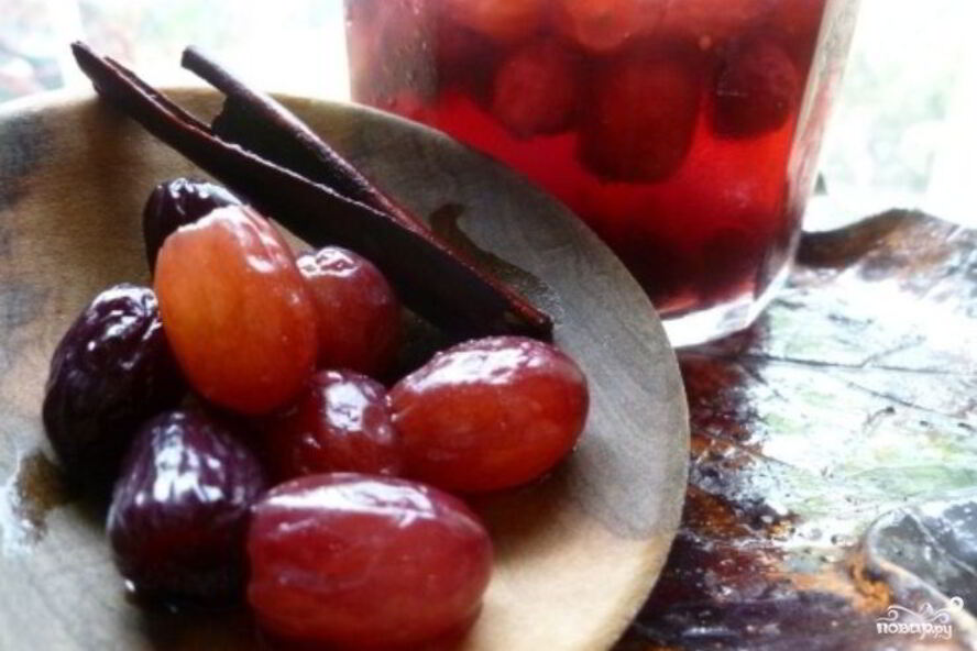 Рецепт закатки винограда на зиму