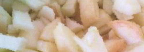 замороженные яблоки на зиму. Шаг 2