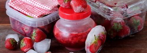 заморозка клубники. Шаг 8