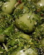 Зеленые помидоры по-армянски на зиму