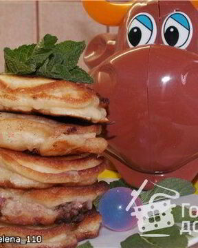 Ленивые беляши на кефире