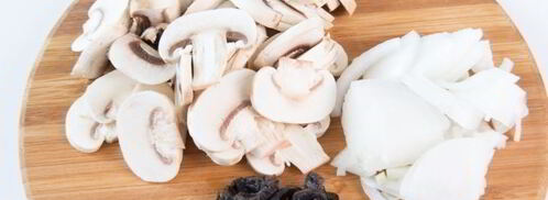 брускетта с грибами. Шаг 3