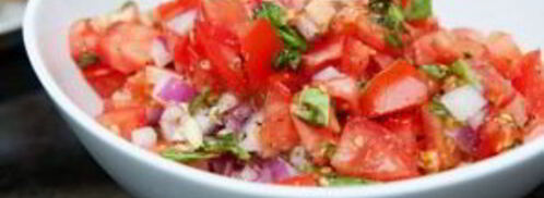 брускетта с томатами. Шаг 6