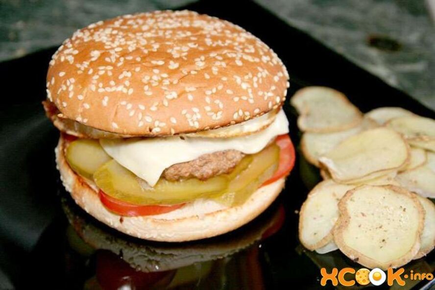 Рецепт американского бургера