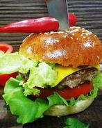 Брутальный бургер с говядиной