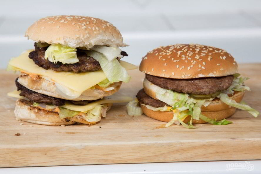 Рецепт бургера из макдональдса