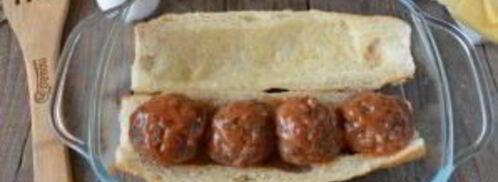 бургер с фрикадельками. Шаг 7