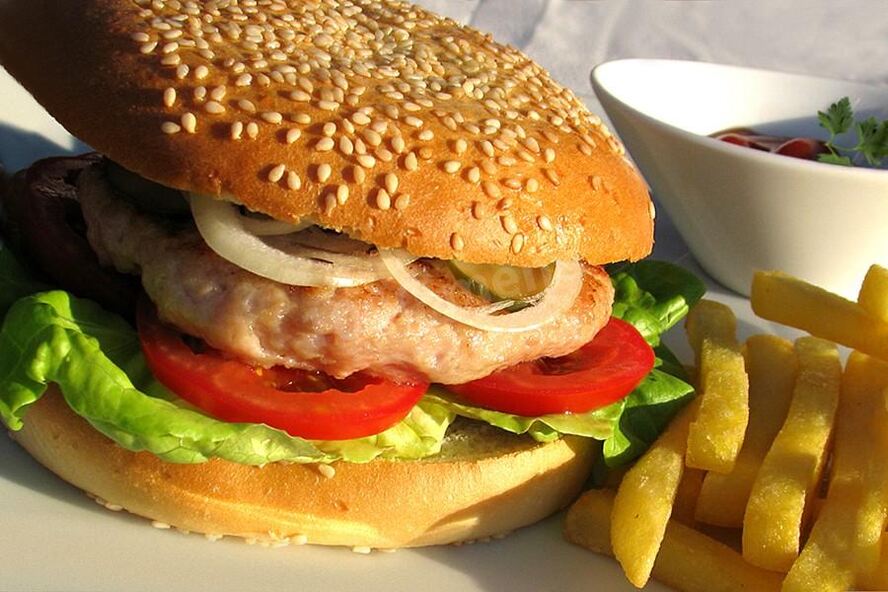 Рецепт бургера с курицей