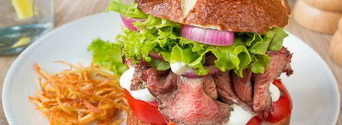 бургер с ростбифом. Шаг 16