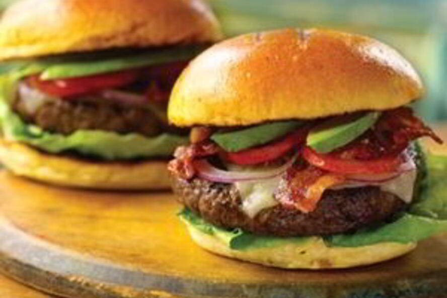 Рецепт бургера с ветчиной