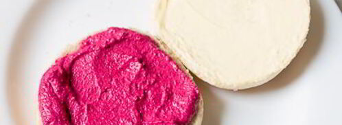 бургер со свиной шеей и свекольным кремом. Шаг 14