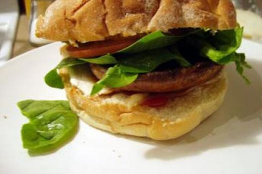 Рецепт бургера веган портобелло