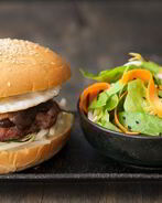 Бургеры барбекю со свининой