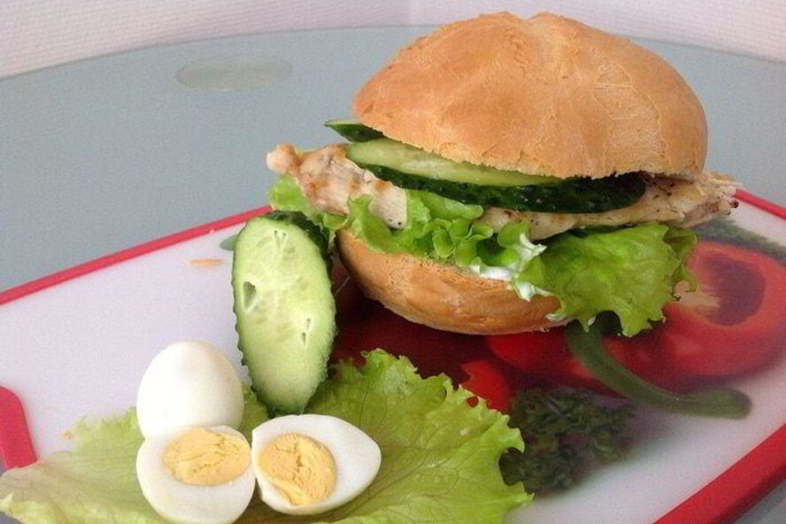 Рецепт чикенбургера