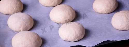 домашние булочки для гамбургеров. Шаг 7