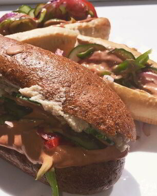 Домашние бургеры с печенью трески