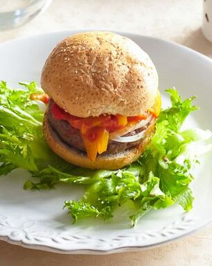 Гамбургеры с лечо